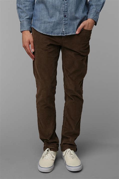 Urban Outfitters Levis 511 Corduroy Pant In Brown For Men Lyst