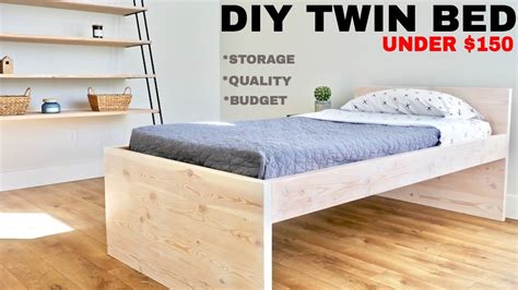 Diy Twin Platform Bed Frame Plans