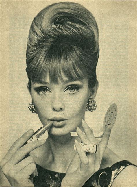 Todays 1960s Hair And Make Up Inspiration 1960s Hair And Makeup Vintage Makeup Vintage Beauty