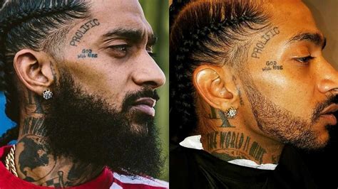 Meanings Behind Nipsey Hussles Tattoos New Images Also Celebrities