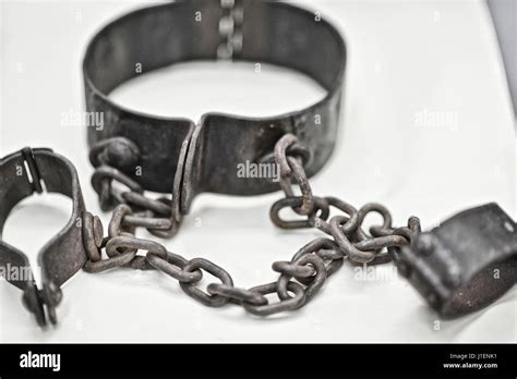 Slavery Chains Around Neck