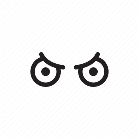 Angry Emoji Expression Eyes Face Mad Icon