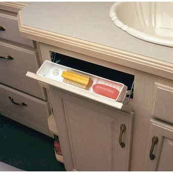 Kitchen sink front cabinet tray holders. Sink Trays - Tilt Out Sink Cabinet Trays and Sink Tray ...