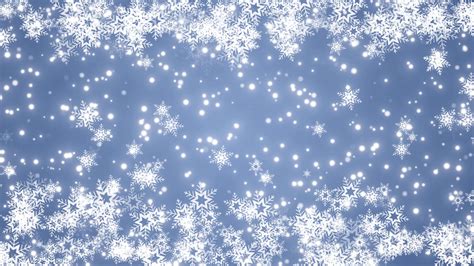 Snowflake Falling Christmas Background Winter Snow Fall Background