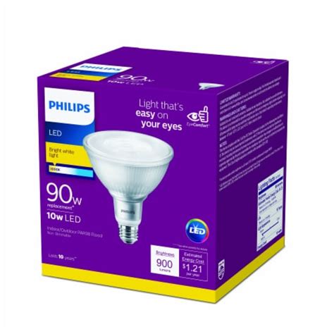Philips 10 Watt 90 Watt Par38 Led Floodlight Bulb 1 Ct Ralphs