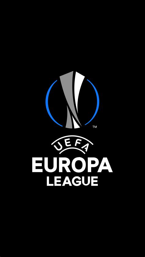 Uefa Europa League 2160p4k Oled Wallpaper Fifa Sepak Bola Desain Logo