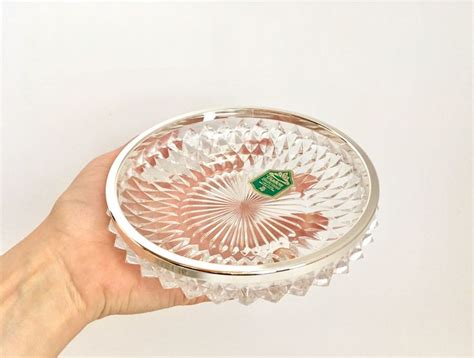 Vintage Lead Crystal Bowl Pbo Wmf Made In Germany Diadem Etsy