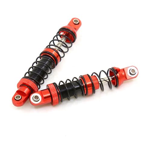 4pcs Metal Shock Absorbers Oil Adjustable Damper For 110 Rc Crawler