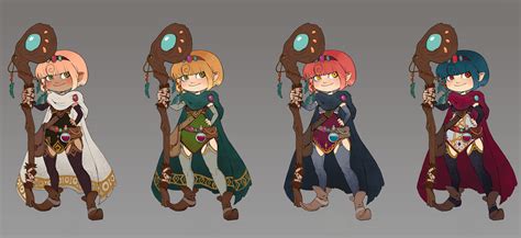 Personal Project Kobold Mage Character Design On Behance