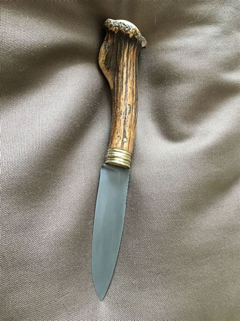 Heres A Knife Ive Made From An Old Letter Opener I Took The Old Steel