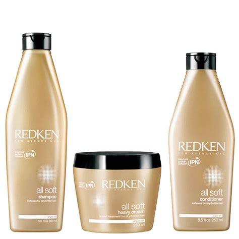 Consumers claim the product works like magic, helping to improve hair loss from both genetics and surgery. Redken All Soft Thick Hair Care Pack (3 Products) | Free ...