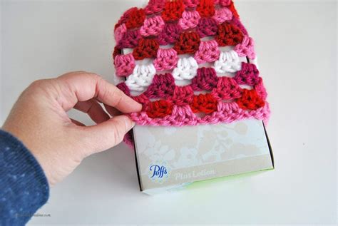 Granny Square Tissue Box Cover Free Crochet Pattern Sparkles Of Sunshine