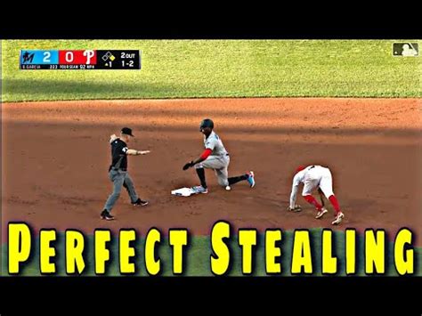 MLB Stealing Base July YouTube