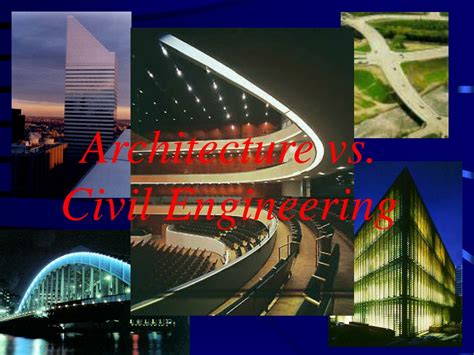 Ppt Architecture Vs Civil Engineering Powerpoint Presentation Free