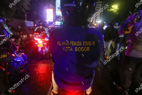 Ranks Bogor City Police Indonesian National Editorial Stock Photo