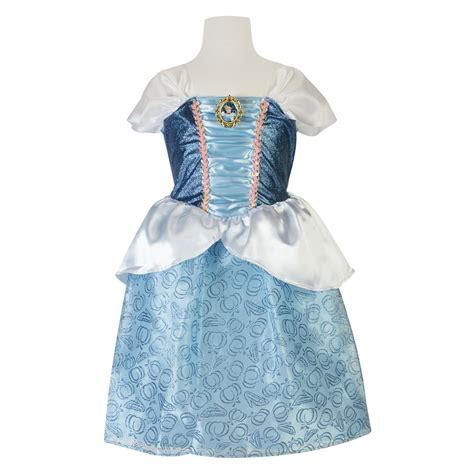 Disney Princess Cinderella Dress Costume Perfect For Party Halloween Or Pretend Play Dress Up