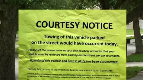 Wesmere Subdivision Homeowners Sue Hoa Over Street Parking