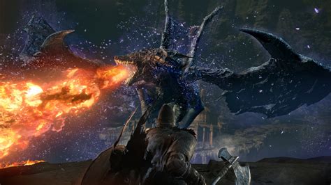 Dark Souls 3 The Ringed City New Screenshots Showcase Fearsome Dragon