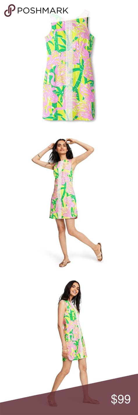 Nwt Lilly Pulitzer X Target Fan Dance Shift Dress Lilly Pulitzer