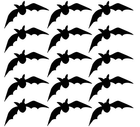 7 Best Images Of Halloween Bat Stencil Cutouts Printable Halloween