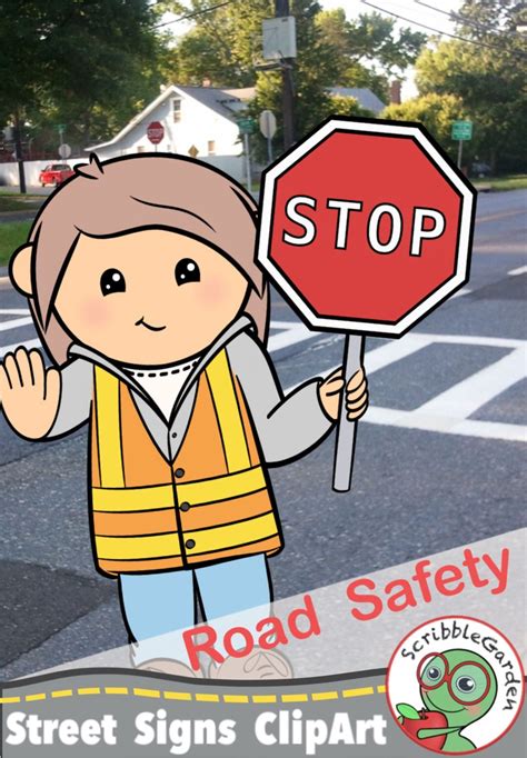 Road Safety Street Signs Clipart Road Safety Road