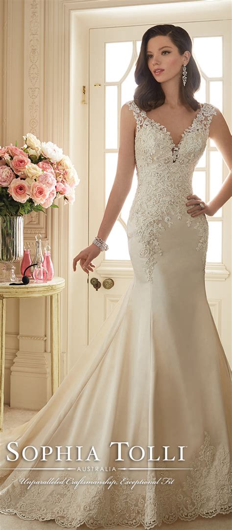 Sophia Tolli Wedding Dresses Spring 2016 Bridal Collection