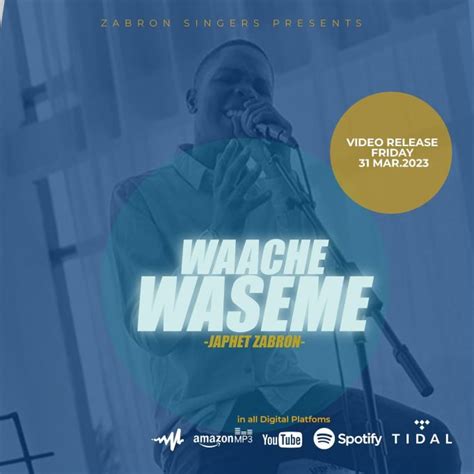Audio Japhet Zabron Waache Waseme Download Dj Mwanga