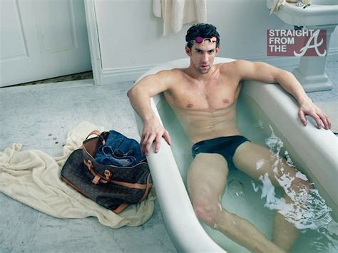 Michael Phelps In Hot Water Over Louis Vuitton Ad [photos] Straight From The A [sfta