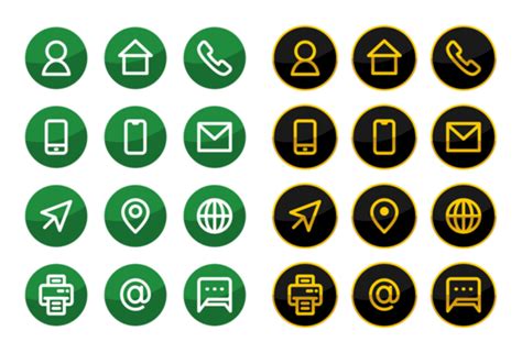Business Card Icons Pngs For Free Download