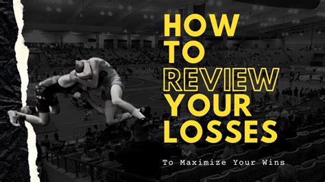 Wrestlers Learn How To Review Your Losses For Big Wins Youtube