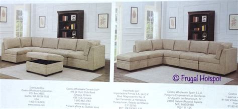This is an exception to costco's return policy. Costco - Thomasville 6-Pc Modular Fabric Sectional $999.99 ...