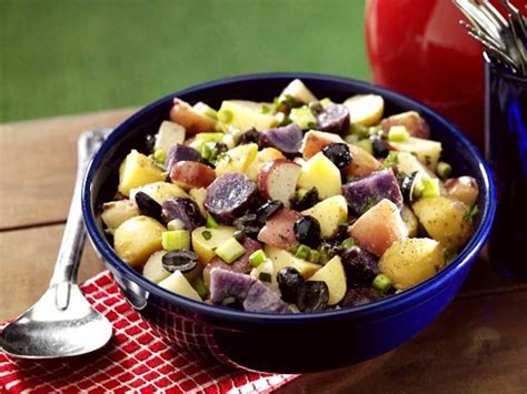 Red White And Blue Potato Salad Recipe