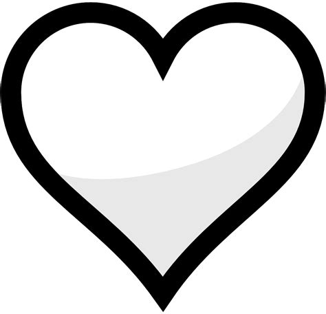 Free Black And White Heart Download Free Black And White Heart Png