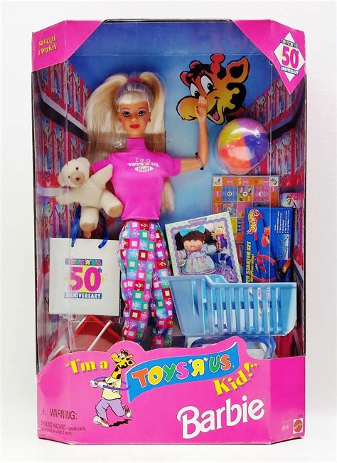 Im A Toys R Us Kid Barbie “blonde” Exclusive “50th Anniversary Barbie