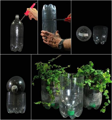 Diy Macetas De Autorriego Con Botellas De Plastico Como Organizar La Casa