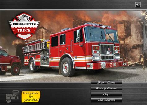 Firefighters Truck Funny Car Games