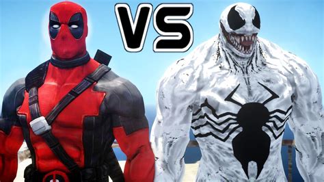 Anti Venom Vs Deadpool Epic Superheroes Battle Death Match Youtube