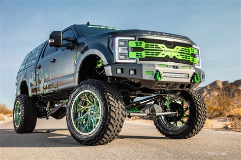 Limelight Superior Off Roads Ford Super Duty Shop Truck Turned Sema