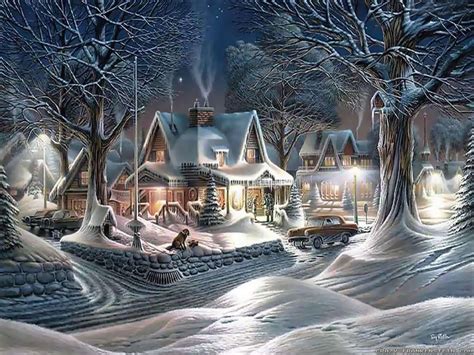 Beautiful Christmas Winter Scenes