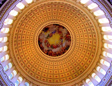 Inside The Dome Of The Us Capitol Building Washington Dc Flickr