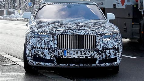 New 2020 Rolls Royce Ghost Spied Testing In Long Wheelbase Guise