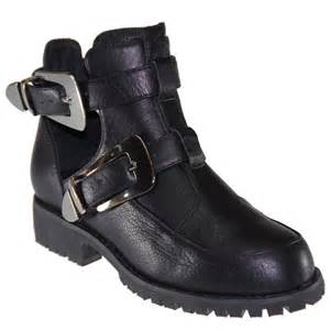 Tom York Black Leather Soles By Nude Biker Boot Black Leather Boots