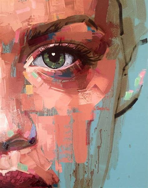 Jimmy Law Expressive Painter From Cape Town Abstract Portrait