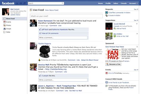 Preview Upcoming Facebook Homepage Redesign Screenshots
