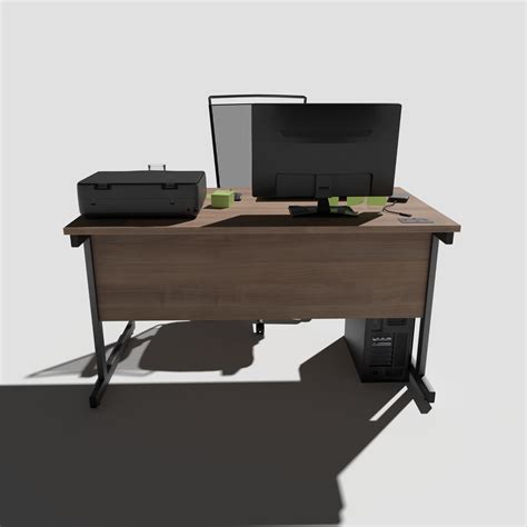 Workstation 3d Model Turbosquid 1701662