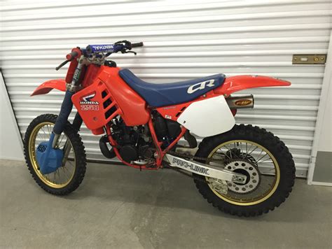 1987 Cr250r Vintage Dirt Bike Motorcycle Honda 250 Cr 80s 2 Stroke