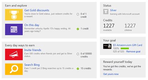 Bing Com Rewards Dashboard