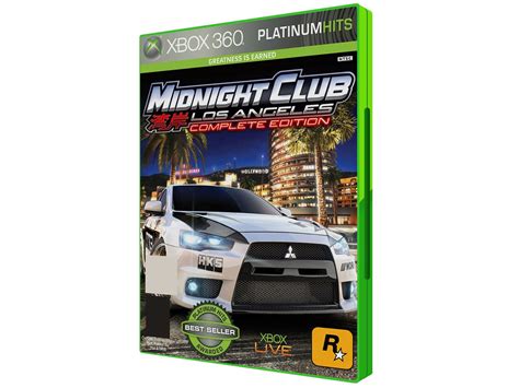 Midnight Club Los Angeles Complete Edition Para Xbox 360 Rockstar