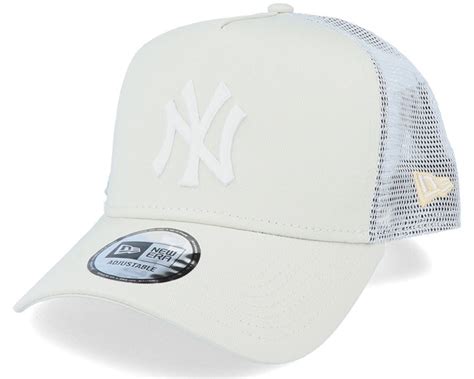 New York Yankees League Essential 9forty A Frame Stonewhite Trucker