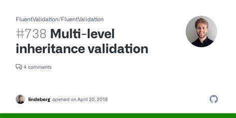 Multi Level Inheritance Validation Issue 738 FluentValidation